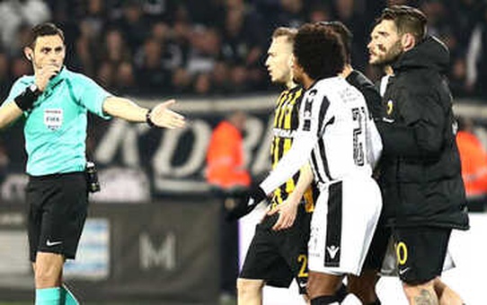 Yunanistan'da Paok-Aek Maçına Yabancı Hakem