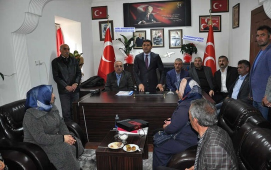 MHP Kars İl Başkanı Adıgüzel, Basınla Buluştu