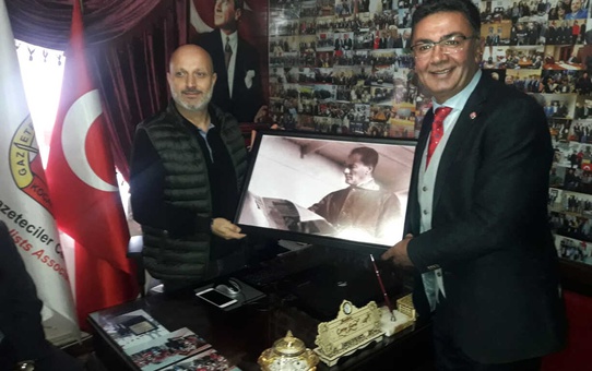 İYİ Parti'den Gazeteciler Cemiyetine Ziyaret