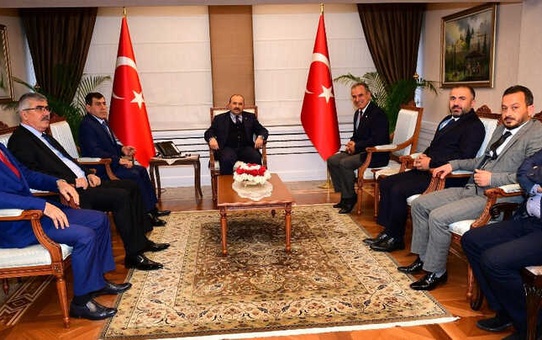Trabzon Ticaret Borsası'ndan Vali Ustaoğlu'na Ziyaret
