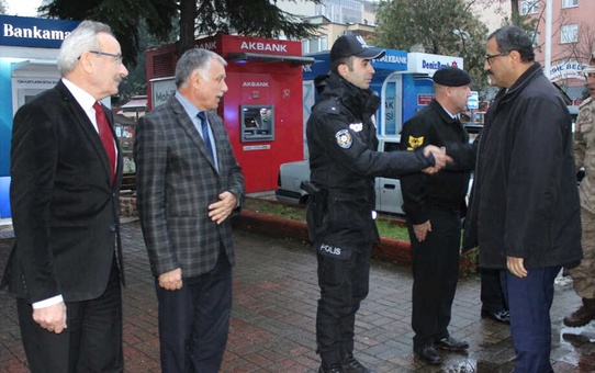 Vali Sarıfakıoğulları'ndan Doğankent ve Eynesil'e Ziyaret