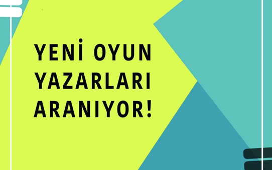Yeni Metin Yeni Tiyatro Atölyelerine Kayıt İçin Son Günler!
