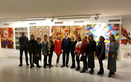 İyilik İçin Sanat Derneği Üyeleri İlk Müzayede Evi Ziyaretini Artam Antik A.Ş'ye Gerçekleştirdi