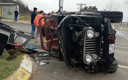 Fatsa'da Trafik Kazası: 1 Yaralı