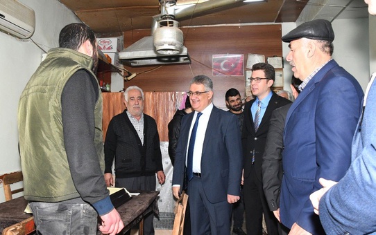 Vali Aykut Pekmez'den Tut İlçesine Ziyaret