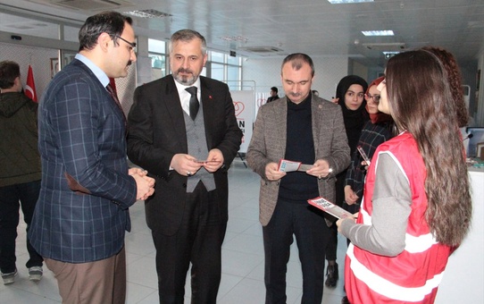 Bafra Gençlik Merkezinden Kan Bağışı Kampanyası