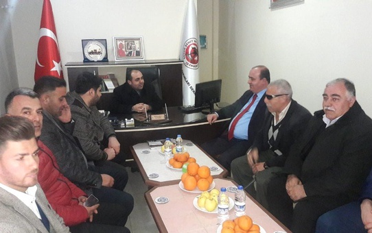 Başkan Uçar'dan Şehit Yakınları Derneği'ne Ziyaret