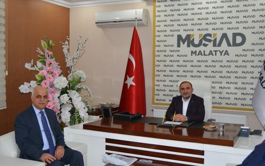 İl Müftüsü Çimen'den Müsiad'a Hayırlı Olsun Ziyareti