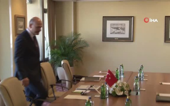 İçişleri Bakanı Süleyman Soylu, Azeri Mevkidaşıyla Görüştü