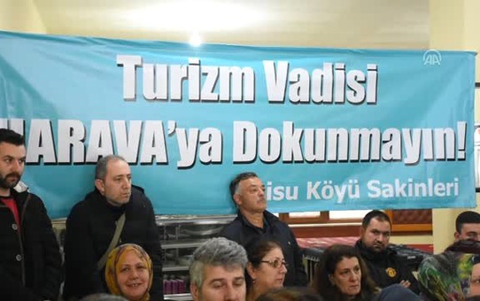 Köylülerden Mermer Ocağı Tepkisi