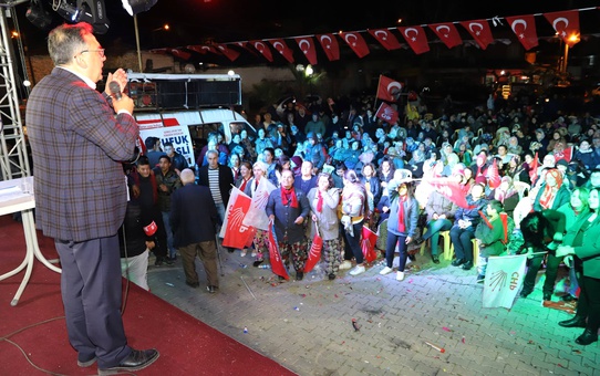 Başkan Sesli'den Gövde Gösterisi
