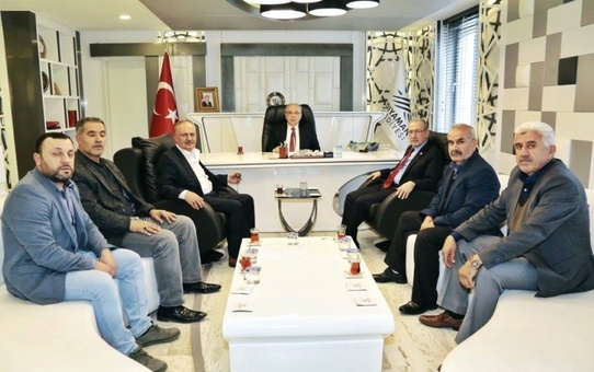 Advak Yönetimi Başkan Kutlu ile Bir Araya Geldi