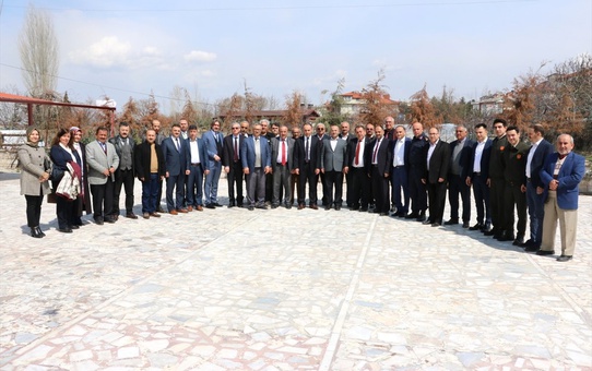 Beyşehir Belediyesi'nden İlçe Müftüsüne Veda Yemeği