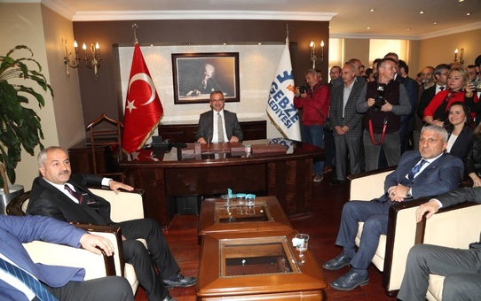 Başkan Büyükgöz, Görevi Resmen Devraldı