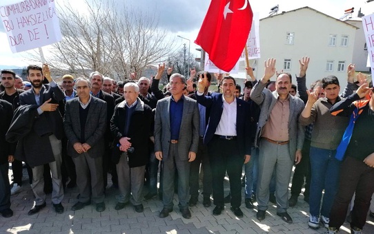 Bağımsız Aday Buz Miting Yaptı