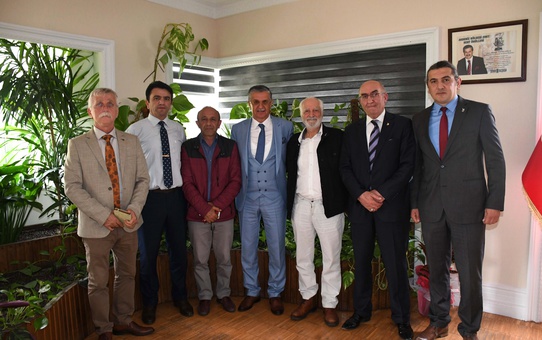 Dsp'den Topaloğlu'na Teşekkür Ziyareti