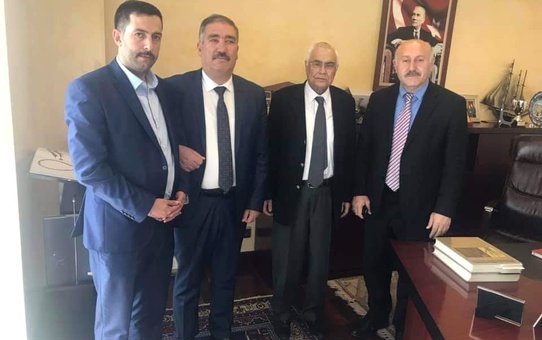 Başkanlardan Güney'e Ziyaret