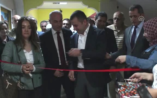 Çubuk'ta yıl sonu sergisi