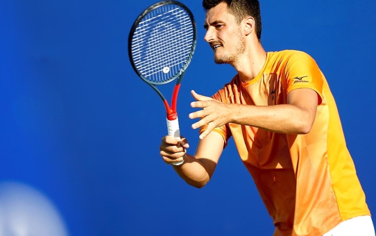 Eurosport'un konuğu, Wimbledon hazırlığını Antalya'da yapan Bernard Tomic