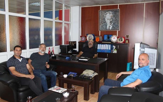 Spor yazarlarından EGC'ye ziyaret