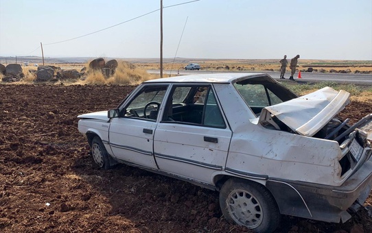 Şanlıurfa'da otomobil devrildi: 5 yaralı