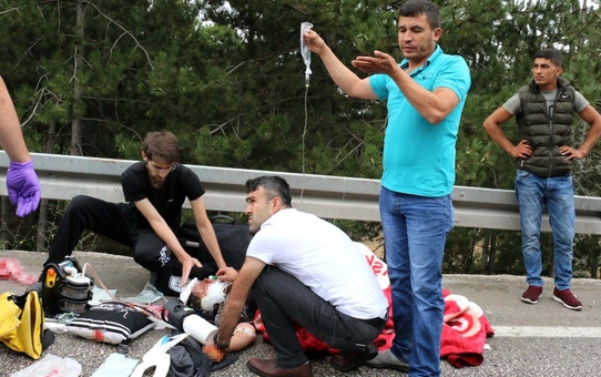 Bolu'da, 2 gün önce kazada yaralanan kadın hayatını kaybetti