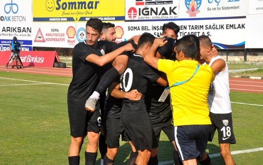 Somaspor kupada penaltılarda güldü