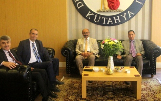 Vali Yardımcılarından Rektör Uysal'a ziyaret
