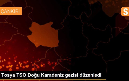 Tosya TSO Doğu Karadeniz gezisi düzenledi