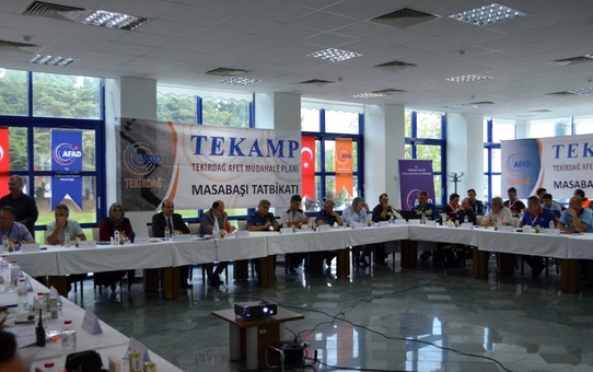 BOTAŞ LNG İşletme Müdürlüğünde masa başı tatbikatı