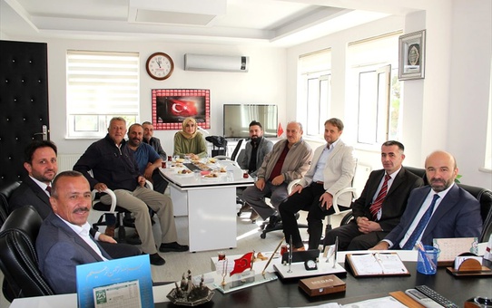 Başkan Koçer'e ziyaretler