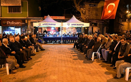 Lapsekili avcılar Barış Pınarı Harekatı şehitleri için mevlit okuttu