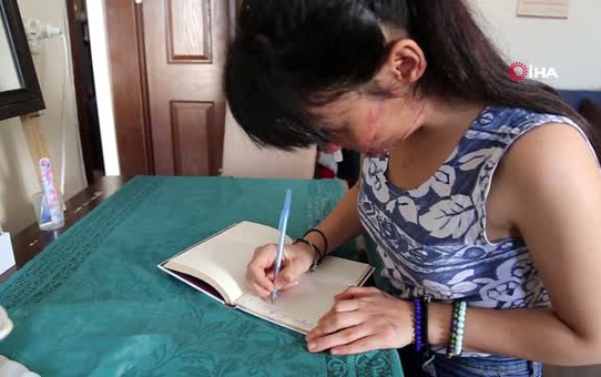 Berfin'in yüzü gülüyor.. 'Artık güldüğümü hissedebiliyorum'