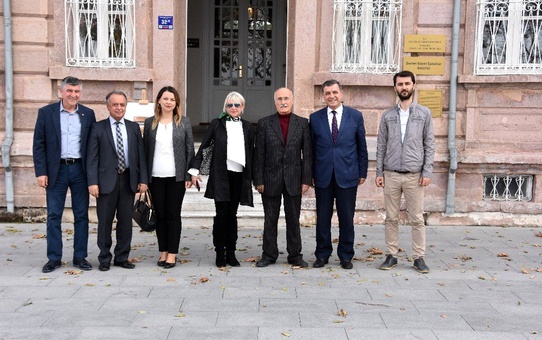 AK Parti Çanakkale Belediye Meclis üyelerinden İl Müdürü Kemal Dokuz'a ziyaret