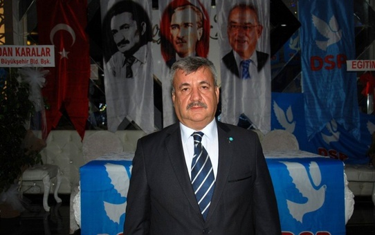 DSP Adana İl Başkanlığına Selami Gördebil yeniden seçildi