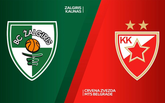 Zalgiris Kaunas - Crvena Zvezda mts Belgrade Highlights | EuroLeague, RS Round 10