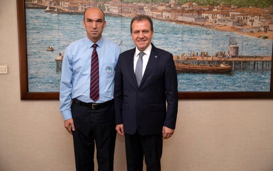 Başkan Seçer'den, yolcunun hayatını kurtaran şoföre teşekkür