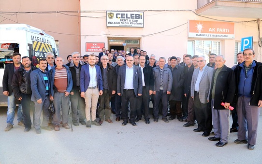 AK Parti Hadim İlçe Teşkilatında delege seçimi yapıldı