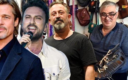 Dünyaca ünlü Hollywood filmleri için çarık üretti! Brad Pitt, Cem Yılmaz ve Tarkan'ı giydirdi