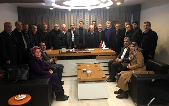 Akçadağ'dan Boyraz'a hayırlı olsun ziyareti