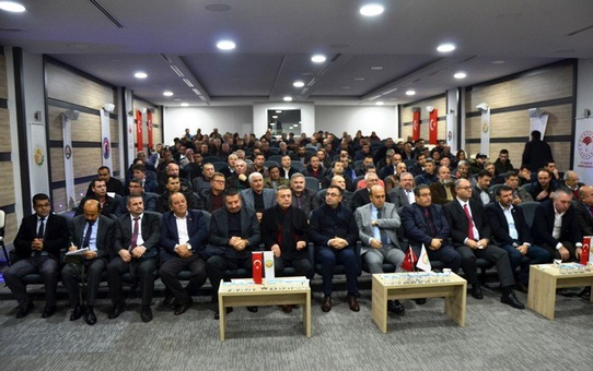 Biga'da çeltik paneli düzenlendi