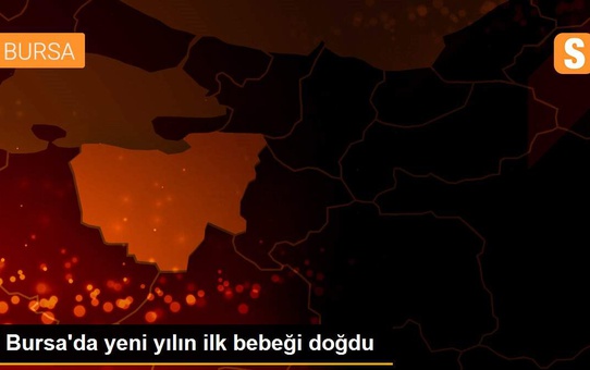 Bursa'da yeni yılın ilk bebeği doğdu