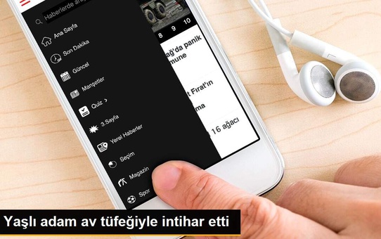 Yaşlı adam av tüfeğiyle intihar etti