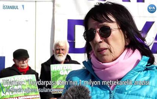 Haydarpaşa Dayanışması 422 Haftadır Gar önünde Eylemde