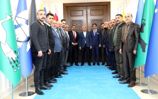 MHP' den Başkan Güder'e ziyaret