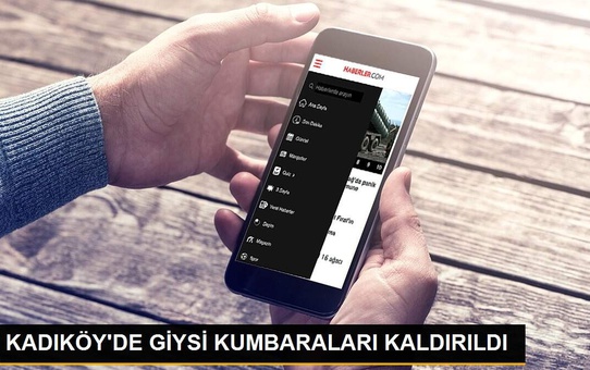 KADIKÖY'DE GİYSİ KUMBARALARI KALDIRILDI