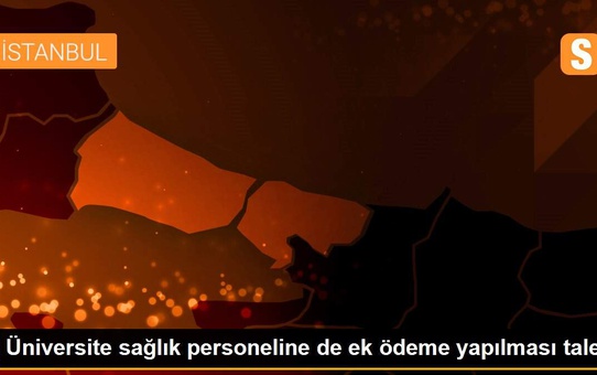Üniversite sağlık personeline de ek ödeme yapılması talebi
