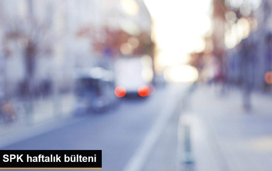 SPK haftalık bülteni