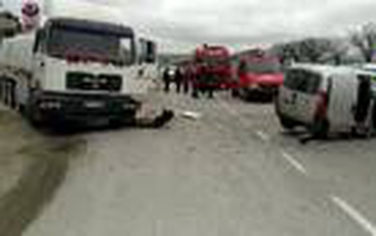 Trafik kazası: 2 yaralı