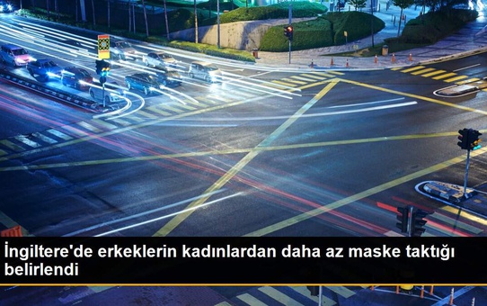 İngiltere'de erkeklerin kadınlardan daha az maske taktığı belirlendi